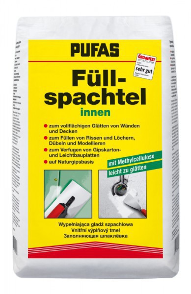 PUFAS Füllspachtel innen 25 kg Haus & Garten Farben und ...